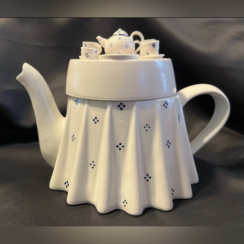 The Tea Council Collection Teapot & Lid Vintage 1987 Design Signed By J&G Morten - Picture 2 of 7